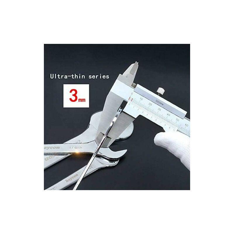 Double Ended Open End Wrench - 11 X 13Mm - Ultra Thin - For Use In Limit Conditions.
