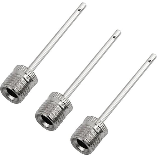 Ball Pump Inflation Needle (3 Pack) - Stainless Steel Air Pump Needles - Ideal For Inflating All Sports Balls.