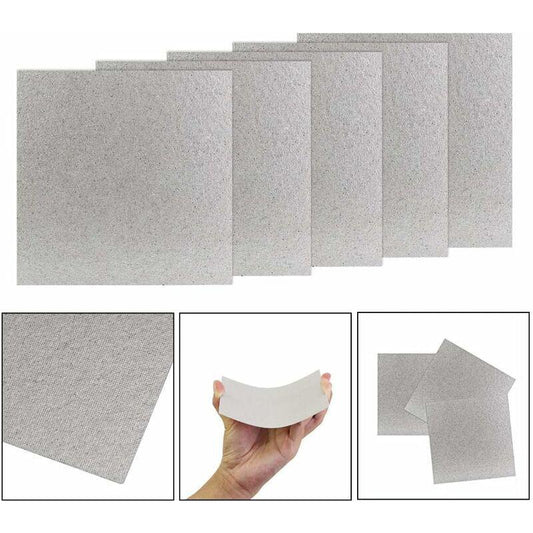5 pcs Microwave Plate Waveguide Cover Universal Microwave Oven Mica Plate Mica Sheet 1210Cm Easy To Cut For Microwave.