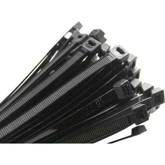 Cable Tie 200 X 2.5 Mm, Cable Tie, Rilsan Nylon Cable Ties, Cable Ties 200 Mm, Black, Pack Of 1000 Pieces..