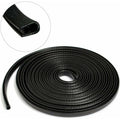 Car Door Edge Guards 4M Car Bumper Protector Rubber And Metal U Shape Door Edge Guard Strip Cars Boat.