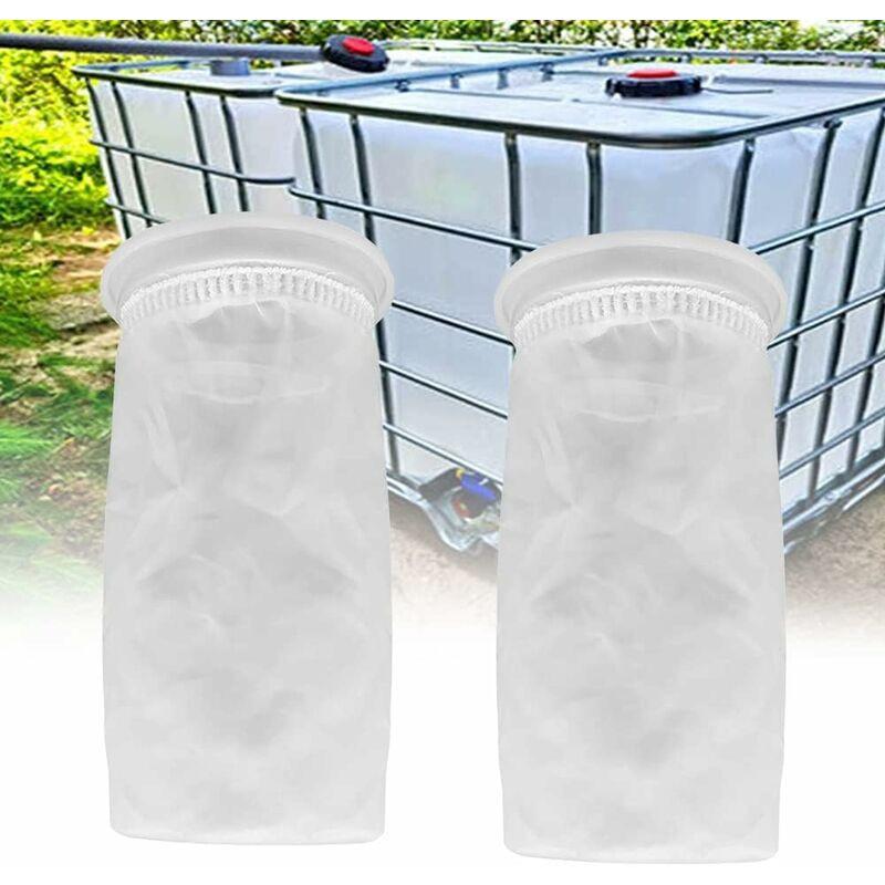 2 pcs Nylon Ibc Filter, Ibc Rainwater Tank Filter Washable Ibc Replacement Filter Nylon Lid Filter - Ibc Tank Lid.