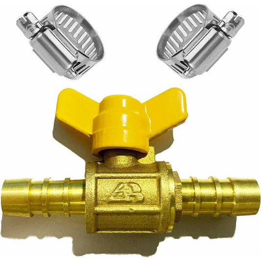 Two Way Barbed Ball Valve (For 10Mm-11Mm Id Pipe).