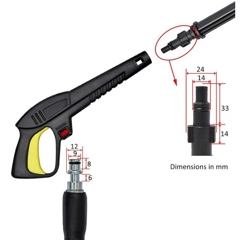 High Pressure Water Gun With ROtating Nozzle, Compatible With Lavor Pressure Washers.