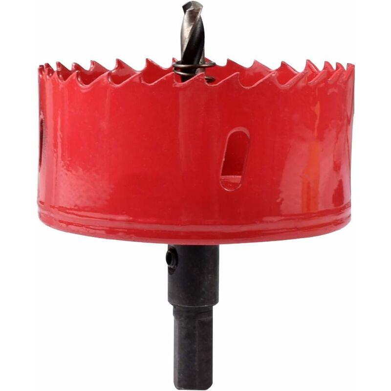 M42 Hss Bi-Metal Hole Saw 105Mm, Hole Saw For Iron, Aluminum, Wood, Drywall, Pipe, Plastic, Fiberboard.