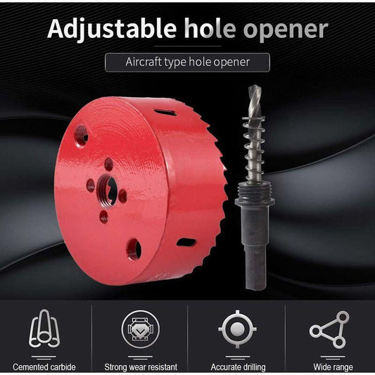 M42 Hss Bi-Metal Hole Saw 105Mm, Hole Saw For Iron, Aluminum, Wood, Drywall, Pipe, Plastic, Fiberboard.