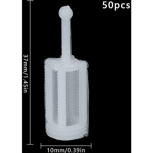 50 Pieces Paint Filter Gravity Filters For Paint Gun Disposable Spray Filter Fine Mesh Universal Filters For Gravity.