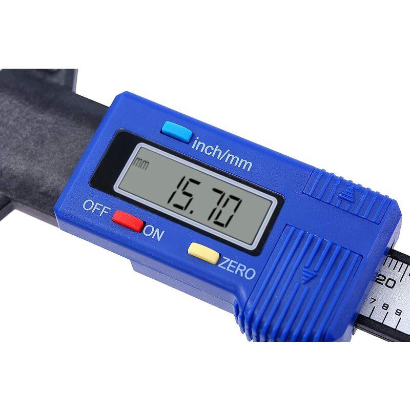 Digital Tire Depth Gauge Caliper Carbon Fiber For Car Motorcycle Vans Trucks 40141563.