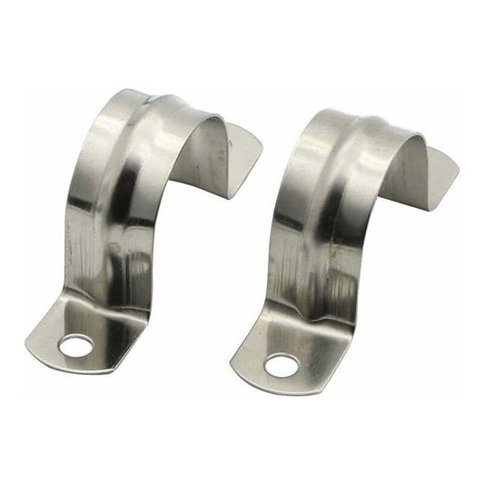 25Mm Stainless Steel 304 Hose Clamp U Type Pipe Clamp 20 pcs Tube Clamp Coupling Hoop 20 pcs Wholesale.