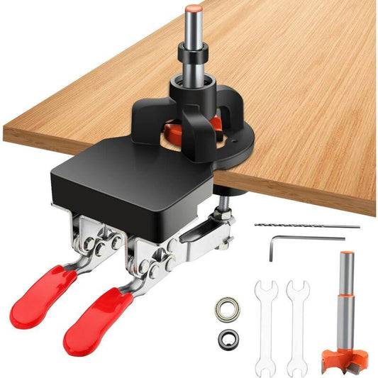35Mm Hinge Jig, Door Cabinet Hinge Jig, Concealed Hinge Jig, Drill Guide Locator For Cabinets And Wardrobes.