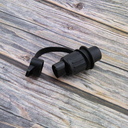 2 pcs 3 Pin 12V Power Sockets For Trailer Tractor Machinery Vehicle Rv Caravan Truck Motorhome Boat With Waterproof.