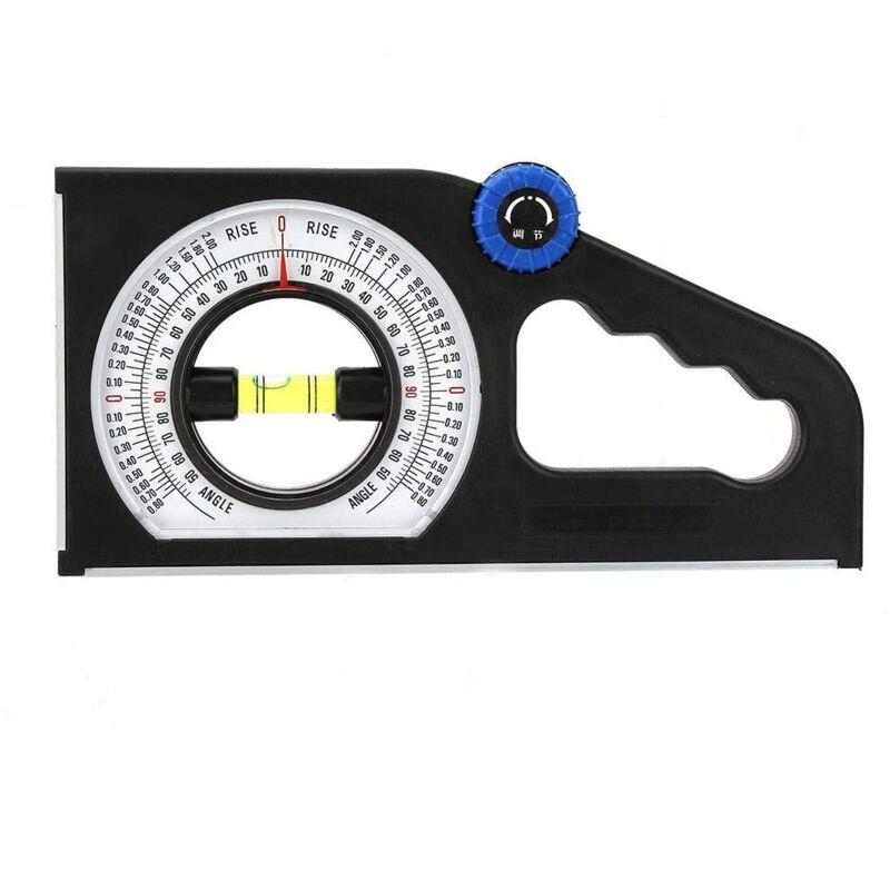 Inclinometer Universal Slope Measuring Ruler Multifunction Angle Meter Engineering Horizontal Measuring Angle.