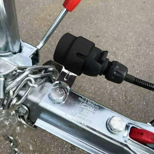 Trailer Plug Holder Trailer Connector Bracket Trailer Plug Adapter 7Pin/13Pin Trailer Plug Holder For Rv Utv Trailer,.