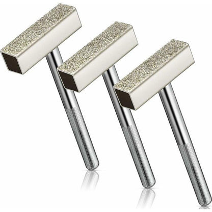 3 pcs Dressing Wheel Dresser Diamond Grinding Wheel Dresser Bench Grinding Wheel Dressing Tool For Grinding Deburring.