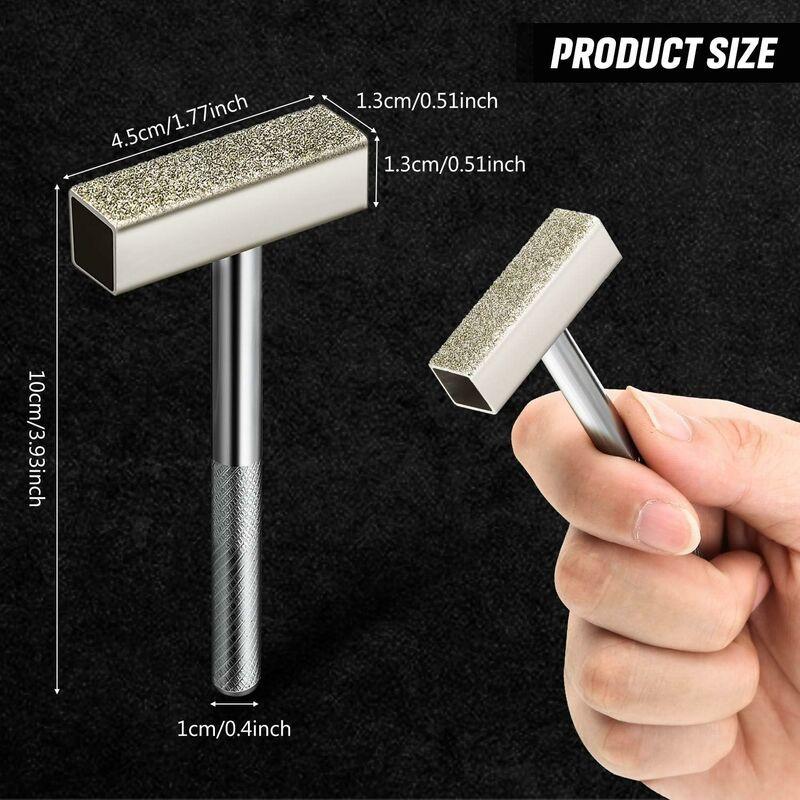 3 pcs Dressing Wheel Dresser Diamond Grinding Wheel Dresser Bench Grinding Wheel Dressing Tool For Grinding Deburring.