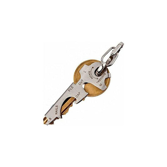 8 In 1 Multifunction Keychain With Bottle Opener, Screwdriver And Other Keytools.