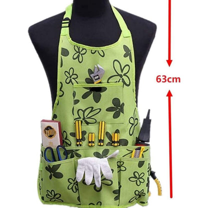 Garden Apron Oxford Cloth Thickening Garden Tools Belt Multifunction Waterproof Wear-Resistant For Women Men