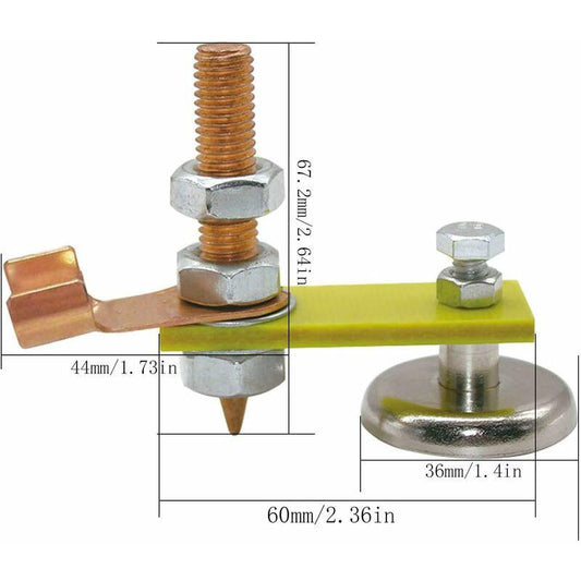 Welding Magnet Head, Welding Accessories Tool Welding Accessories Magnetic Ground Clamp For Welding.