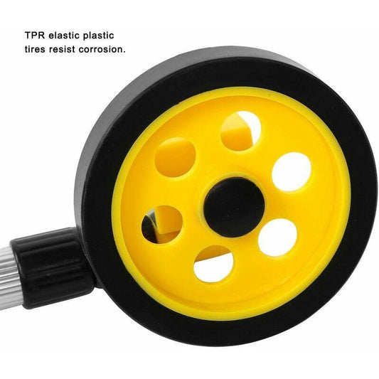 Distance Measuring Wheel 9999.9M, Adjustable Industrial Measuring Wheels With Handle Telescopic ROd, For Indoor Outdoor.