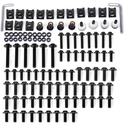 Motorcycle Fairing Screws,Universal Motorcycle Bodywork Screws Fairing Kits Bolts Aluminum Alloy For Most Sport Bikes
