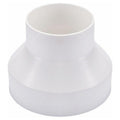 Duct Adapter, Exhaust Fan Duct Reducer Adapter For Ventilation Duct (200Mm To 150Mm).