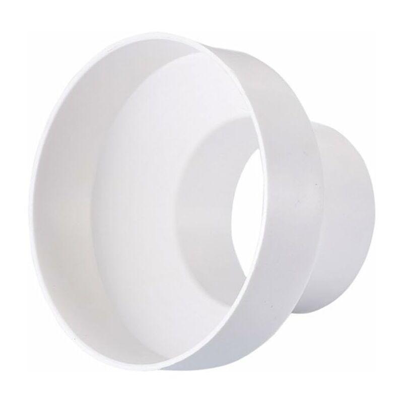 Duct Adapter, Exhaust Fan Duct Reducer Adapter For Ventilation Duct (200Mm To 150Mm).
