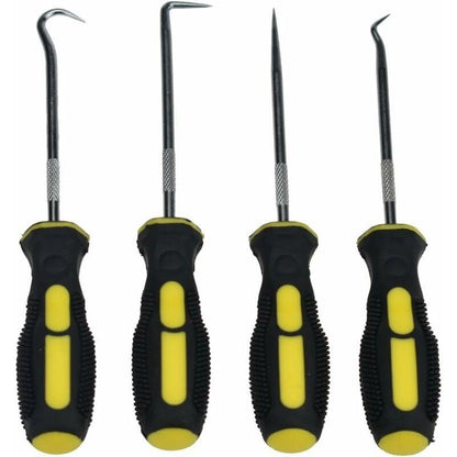Precision Hook Pick, Oil Seal Hook, High Quality Oil Seal O-Ring Puller, 4 pcs.
