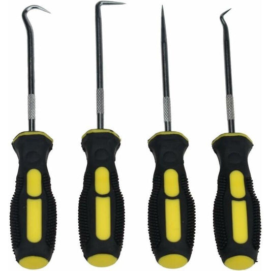 Precision Hook Pick, Oil Seal Hook, High Quality Oil Seal O-Ring Puller, 4 pcs.