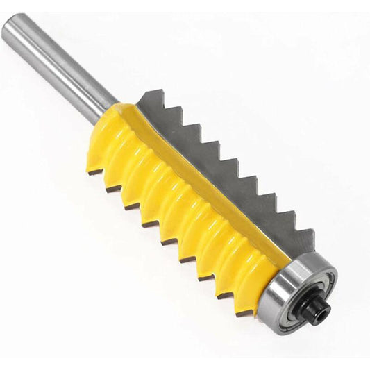 Tenon Cut Woodwork Milling Cutter Power Tool Finger Glue Joint ROuter Bit With 8Mm Shank, ROuter Bit Woodworking Cutter.