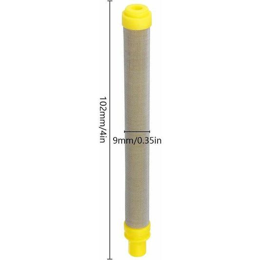 5 pcs 100 Mesh Filters For Wagner Airless Paint Spray Guns Stainless Steel Filter Elements For Wagner Airless Paint.