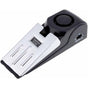 Mini Wireless Vibrator Triggered Wedge Shaped Door Stopper Alert Home Security System Door Alarm Block Jammer Black.