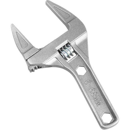 Adjustable Wrench 6-68Mm Adjustable Wrench Short Shank Large Openings Ultra Thin And Lightweight Plumber Tool Wrench.