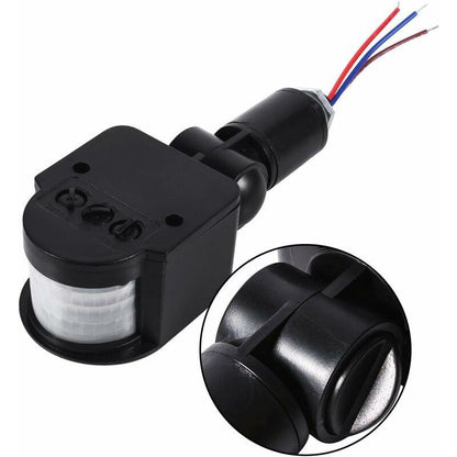 Outdoor LED Motion Sensor Switch 90250V 180 Degree Security Infrared Pir Motion Sensor Detector Wall Light Switch.