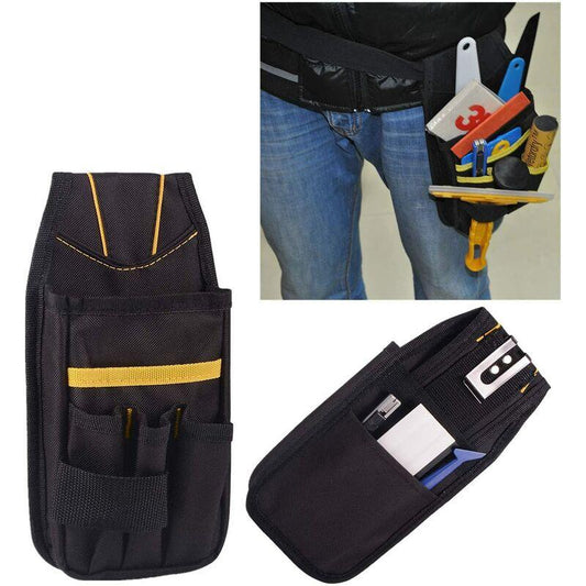 Tool Belt, Tool Pouch, Small Tool Bag With Adjustable Nylon Belt, Waterproof For Technician, Builder, Maintenance.