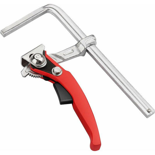 1 pcs 160Mm Quick Clamp Lever Clamp, All Steel Table Clamp, 220Kg Clamping Force.