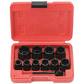 11 pcs 9.5Mm Impact Bolt Extractor Tool Set With Toolbox.