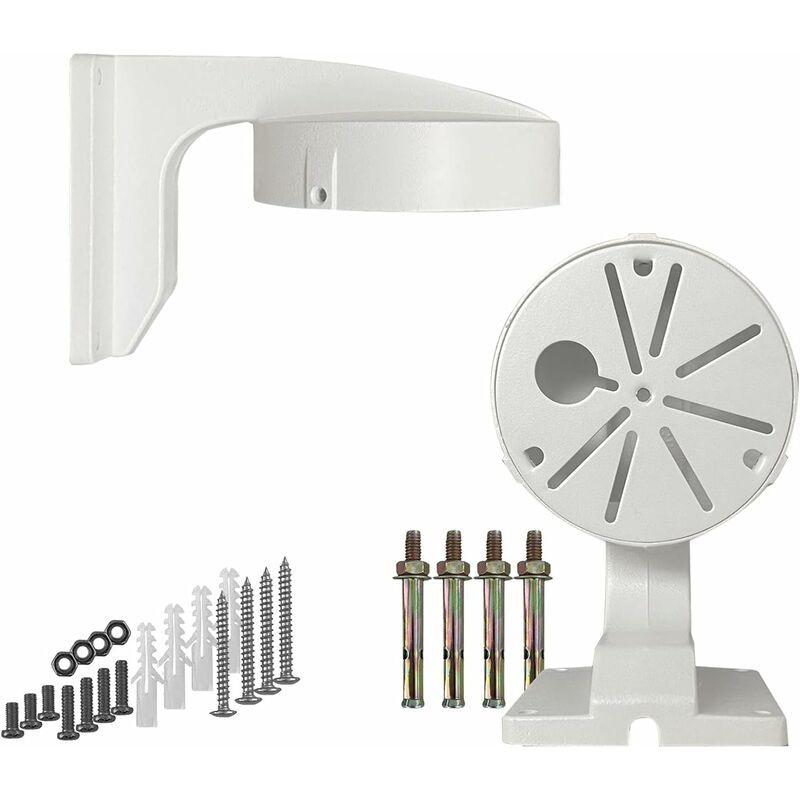 Security Camera Junction Box Bracket,Cable Management Enclosure Compatible With Metal Dome Cameras,Strong Powder.