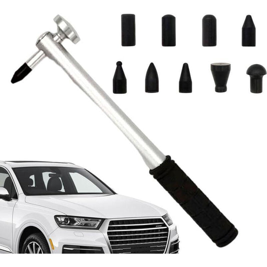 Car Dent Repair Tool, Strong Hammer Tap Down With 9 Heads, Portable Hand Tools Dent Repair Kit Dent Puller Kit For Car.