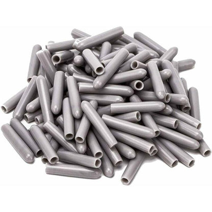 120 Pieces Dishwasher Caps, Inner Diameter 3Mm Pvc Protective Cover, Dish Basket, 325Mm (Grey).
