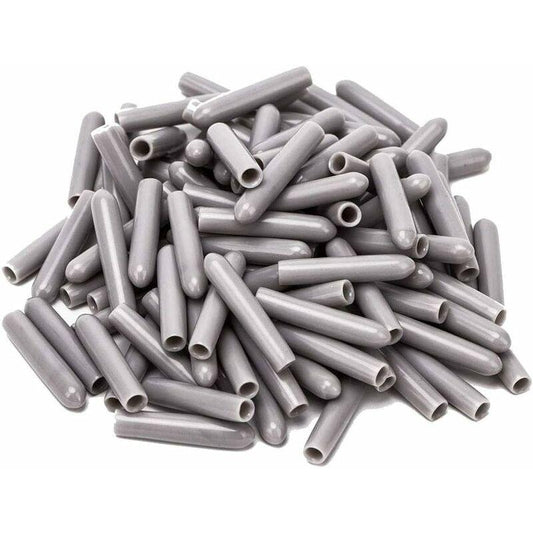 120 Pieces Dishwasher Caps, Inner Diameter 3Mm Pvc Protective Cover, Dish Basket, 325Mm (Grey).