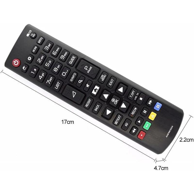 Universal Wireless Tv Remote Control Universal Remote Control For Lg Hdtv LED Digital Smart Tv Black.