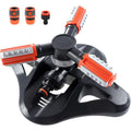 Garden Sprinkler, 360° ROtating 3 Arm Automatic Lawn Sprinkler Watering Irrigation