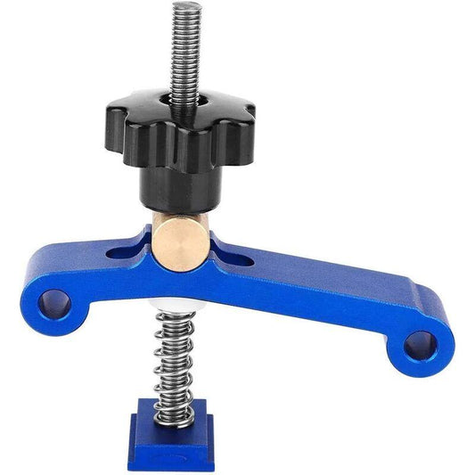Metal T-Clamps, Multi-Purpose Aluminum Alloy T-Slot Clamp Woodworking Tool Set, Terminal Block T-Clamp Carpentry.