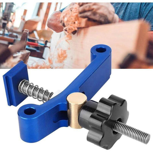 Metal T-Clamps, Multi-Purpose Aluminum Alloy T-Slot Clamp Woodworking Tool Set, Terminal Block T-Clamp Carpentry.