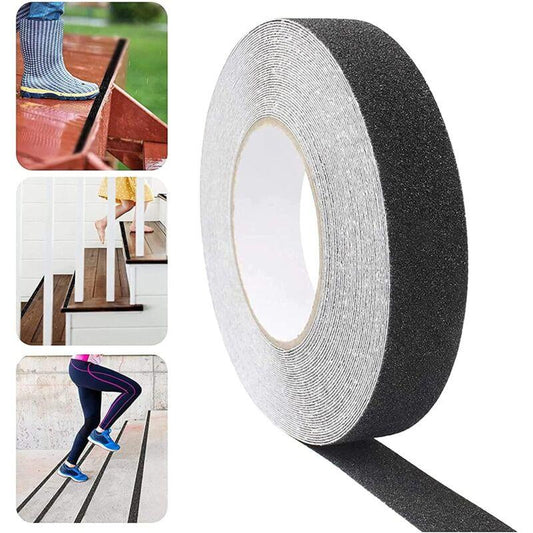 Anti Slip Tape, 15M25Mm Anti Slip Tape For Stairs Adopts Self-Adhesive Design, Pvc Anti Slip Tape For All Kinds Of.