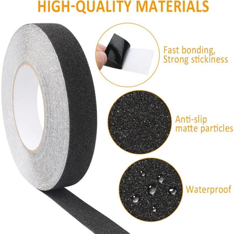Anti Slip Tape, 15M25Mm Anti Slip Tape For Stairs Adopts Self-Adhesive Design, Pvc Anti Slip Tape For All Kinds Of.