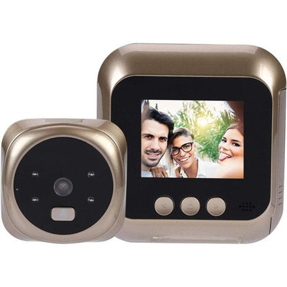 Door Viewer 2.4 Inch Hd Display Screen Smart Home Doorbell Security Camera Electronic Door Viewer For Home Surveillance.