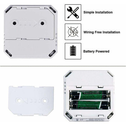 Carbon Monoxide Detector, Ul 2034 Compliant Co Gas Monitor Alarm Detector, Co Sensor With LED Digital Display For Home,.