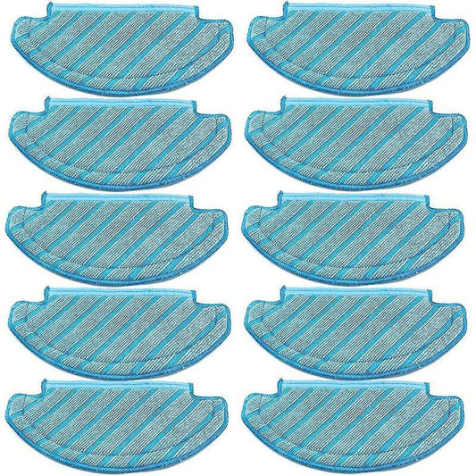 10 pcs Washable Cloth Mop Pads RObot Vacuum Cleaner Replacement Parts.
