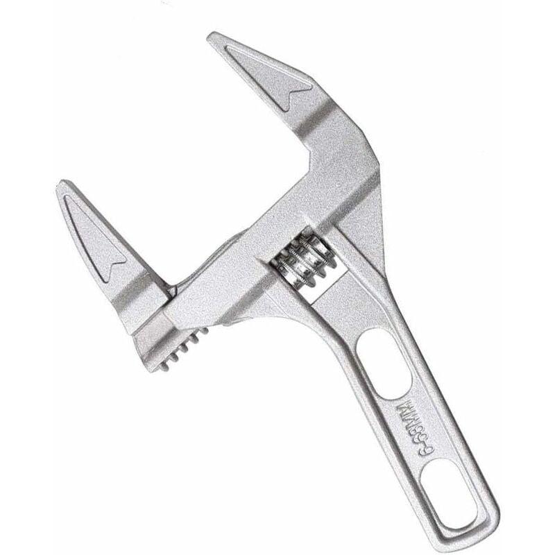 Adjustable Wrenches 6-68Mm Wide Jaw Spanner Bathroom Wrench Aluminum Alloy Hand Tools For Tightening Or Loosening Nuts.
